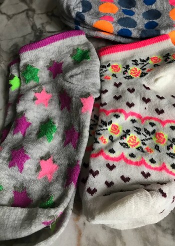 Renkli kadın Çorapları ( 3 ADET ) - Görsel 8