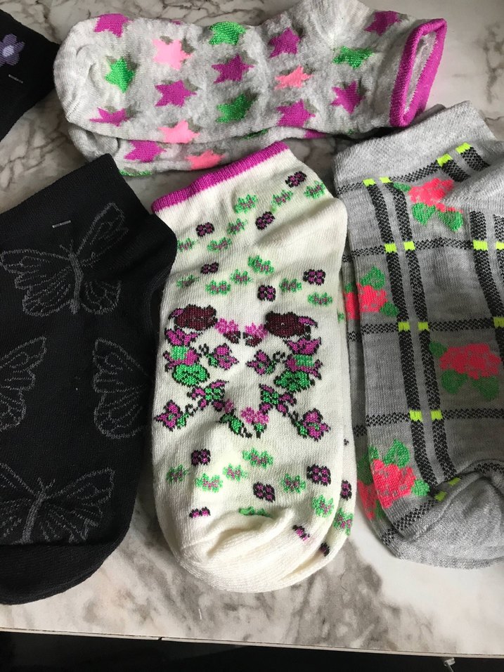 Renkli kadın Çorapları ( 3 ADET ) - Görsel 2