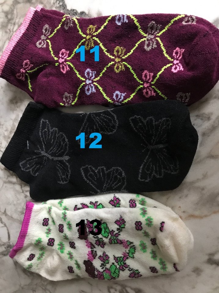 Renkli kadın Çorapları ( 3 ADET ) - Görsel 4