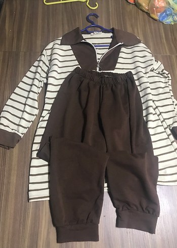 Çizgili Uzun Kollu Tunik takımı - Görsel 2