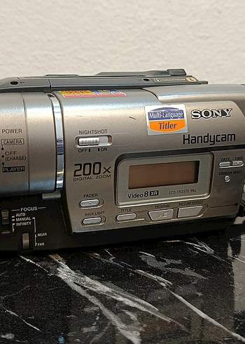 SONY HANDYCAM CCD-TR317E-PAL 200X - Görsel 7