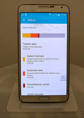 SAMSUNG GALAXY NOTE 3 TELEFON VE KILIF - Görsel 2