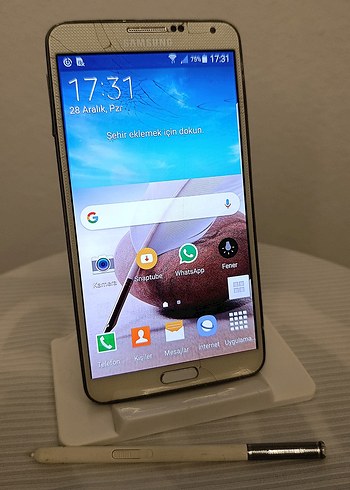 SAMSUNG GALAXY NOTE 3 TELEFON VE KILIF - Görsel 3