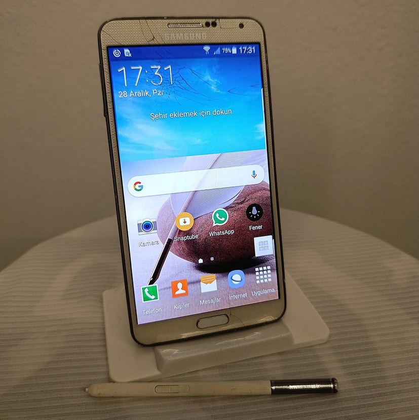SAMSUNG GALAXY NOTE 3 TELEFON VE KILIF - Görsel 3