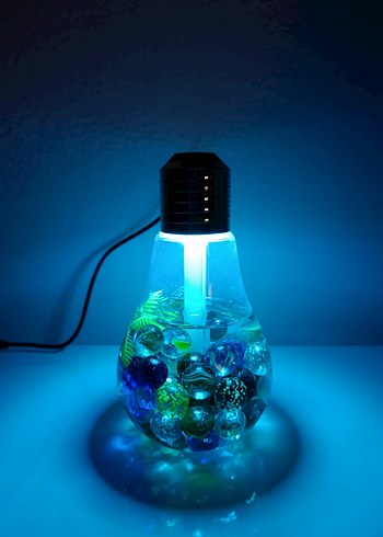 LED IŞIKLI AMPÜL GÖRÜNÜMLÜ NEMLENDİRİCİ - Görsel 7