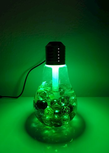 LED IŞIKLI AMPÜL GÖRÜNÜMLÜ NEMLENDİRİCİ - Görsel 6