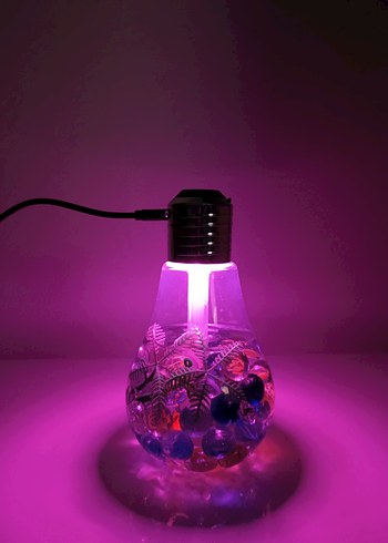 LED IŞIKLI AMPÜL GÖRÜNÜMLÜ NEMLENDİRİCİ - Görsel 11