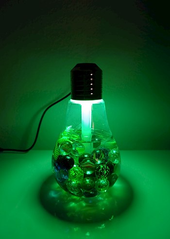 LED IŞIKLI AMPÜL GÖRÜNÜMLÜ NEMLENDİRİCİ - Görsel 16