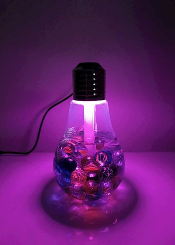 LED IŞIKLI AMPÜL GÖRÜNÜMLÜ NEMLENDİRİCİ - Görsel 8