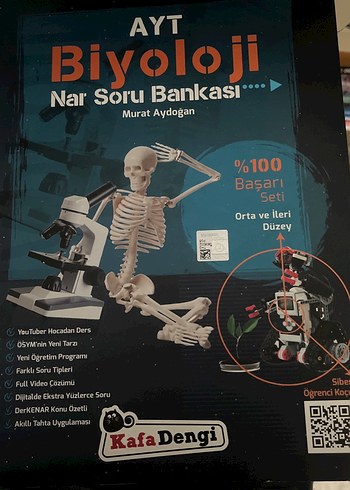 AYT Biyoloji Soru Bankası kafa dengi