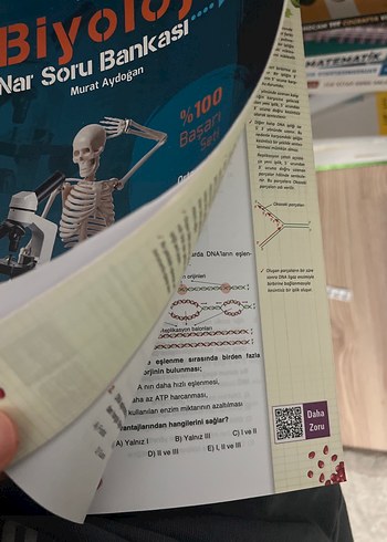 AYT Biyoloji Soru Bankası kafa dengi - Görsel 2