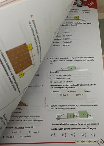 AYT Fizik Soru Bankası hız ve renk - Görsel 2