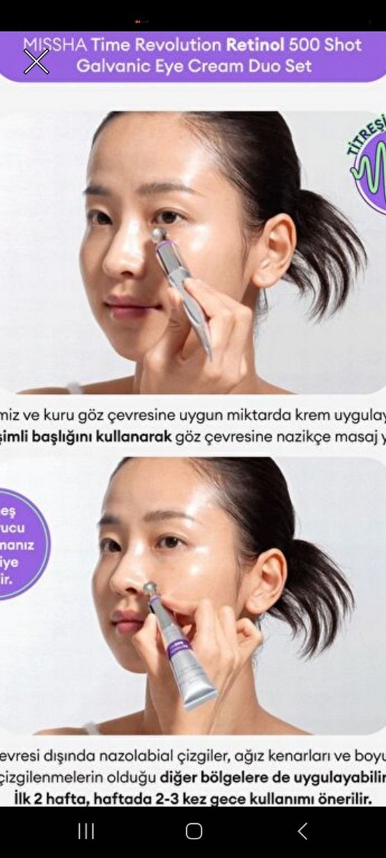 Missha Retinol 500 IU Göz Kremi 2'li Set - Görsel 4