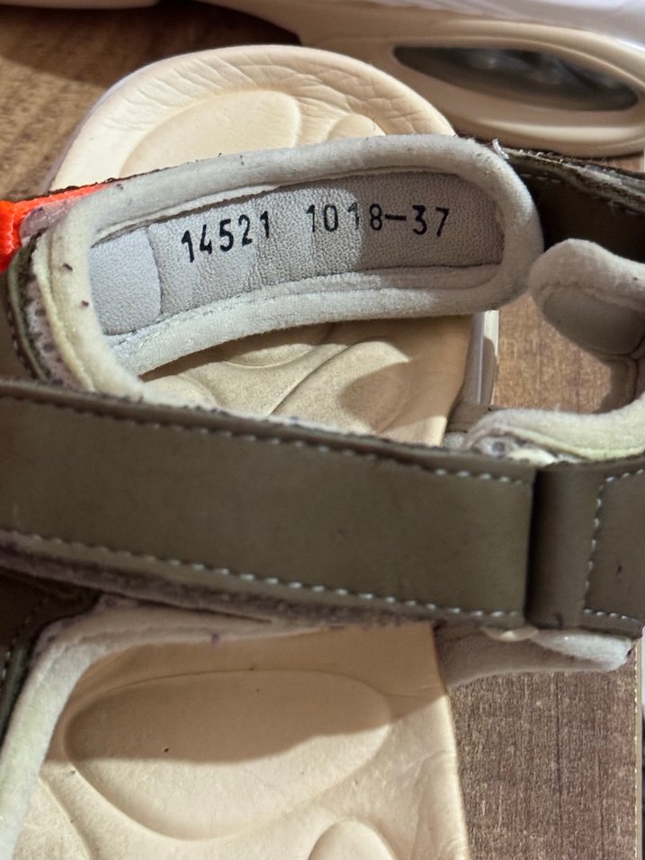 GREYDER Hakiki Deri Haki Sandalet  37 Numara - Görsel 3