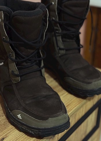 Decathlon Quechua Outdoor Kahverengi Erkek Kışlık - Görsel 4