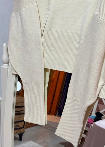 Kalın ve Yumuşak Krem Triko Eşofman Takımı  Sıfır - Görsel 7