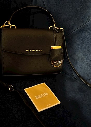 Michael Kors Siyah Deri Kadın Çantası