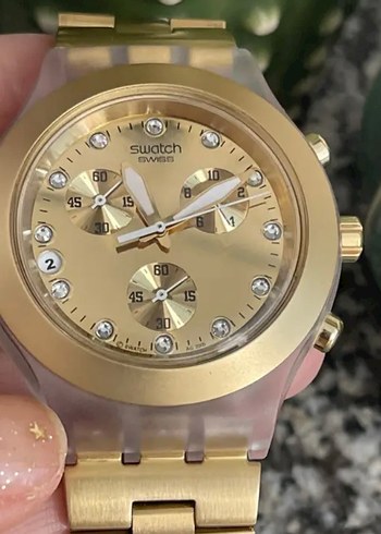  Beden altın Renk Swatch SVCK4032G Bayan Kol Saati