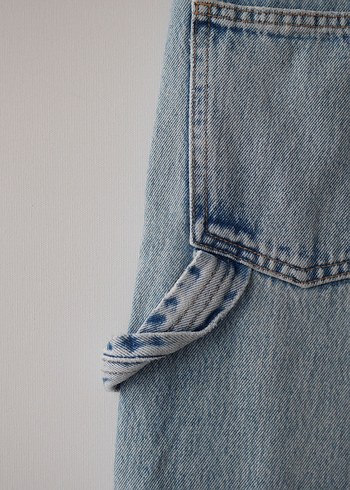 ZARA, yüksek bel, Denim Pantolon - Görsel 7