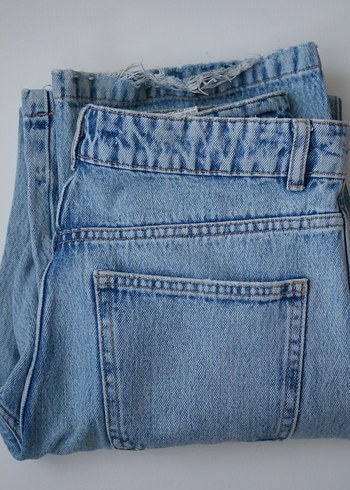 ZARA, yüksek bel, Denim Pantolon - Görsel 13