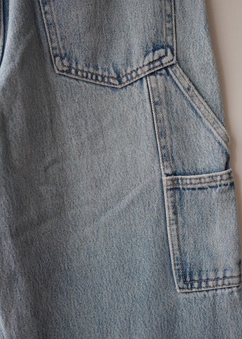 ZARA, yüksek bel, Denim Pantolon - Görsel 8