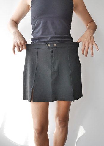 Siyah Mini Etek - Görsel 3