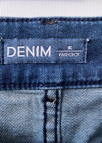 Yargıcı, normal boy Denim Etek 36 Beden - Görsel 12