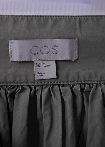 COS , Haki uzun etek - Görsel 10