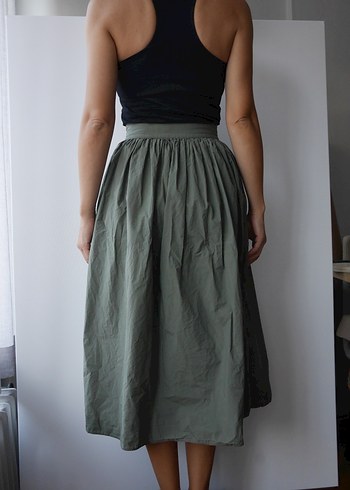 COS , Haki uzun etek - Görsel 5