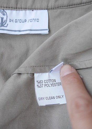 diğer Beden ten rengi Renk Cırt cırtlı Kolsuz Bej Kadın Gömlek