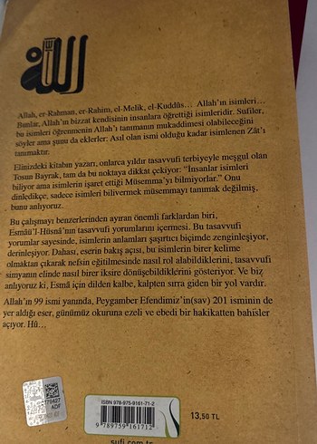 Esmaü'l-Hüsna - Tosun Bayrak