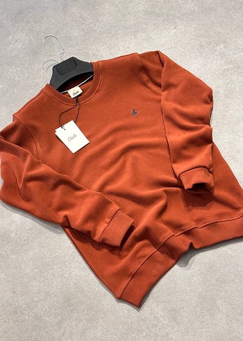 Erkek Kahverengi Regular Fit Sweatshirt - Görsel 2