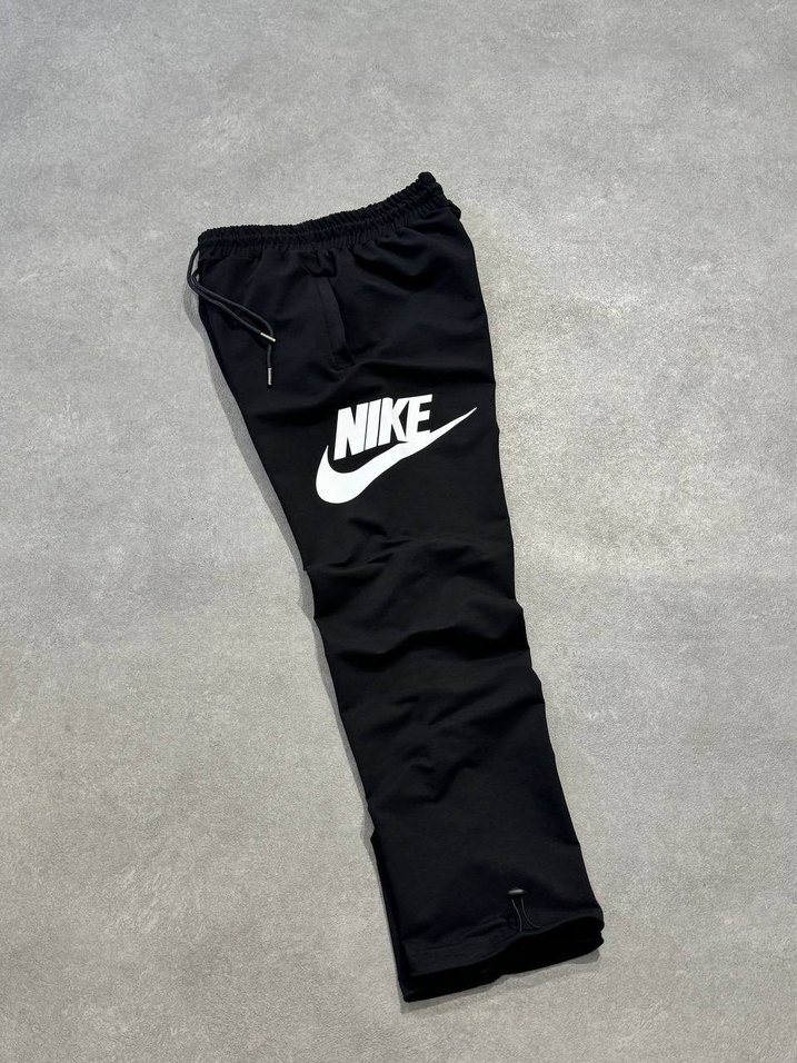 Nike Siyah Fermuarlı Erkek Eşofman Altı - Görsel 2