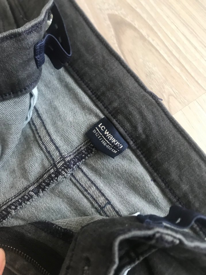 Kız Çocuk  Denim Pantolon - Görsel 3