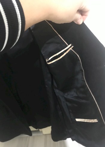 Siyah Erkek Kadife ceket - Görsel 4