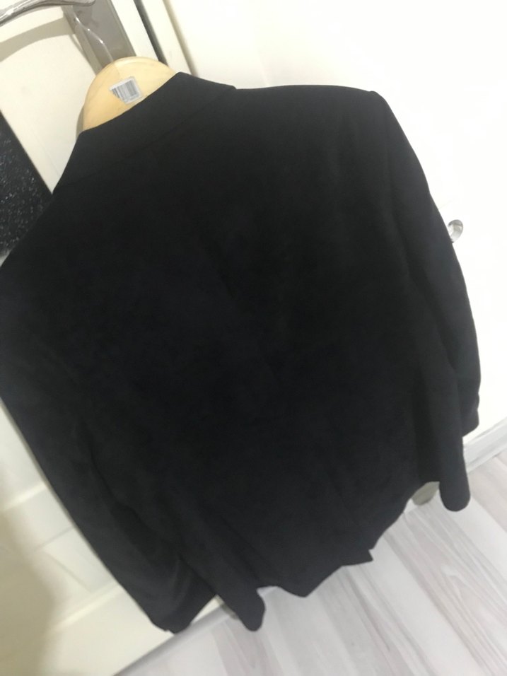 Siyah Erkek Kadife ceket - Görsel 2