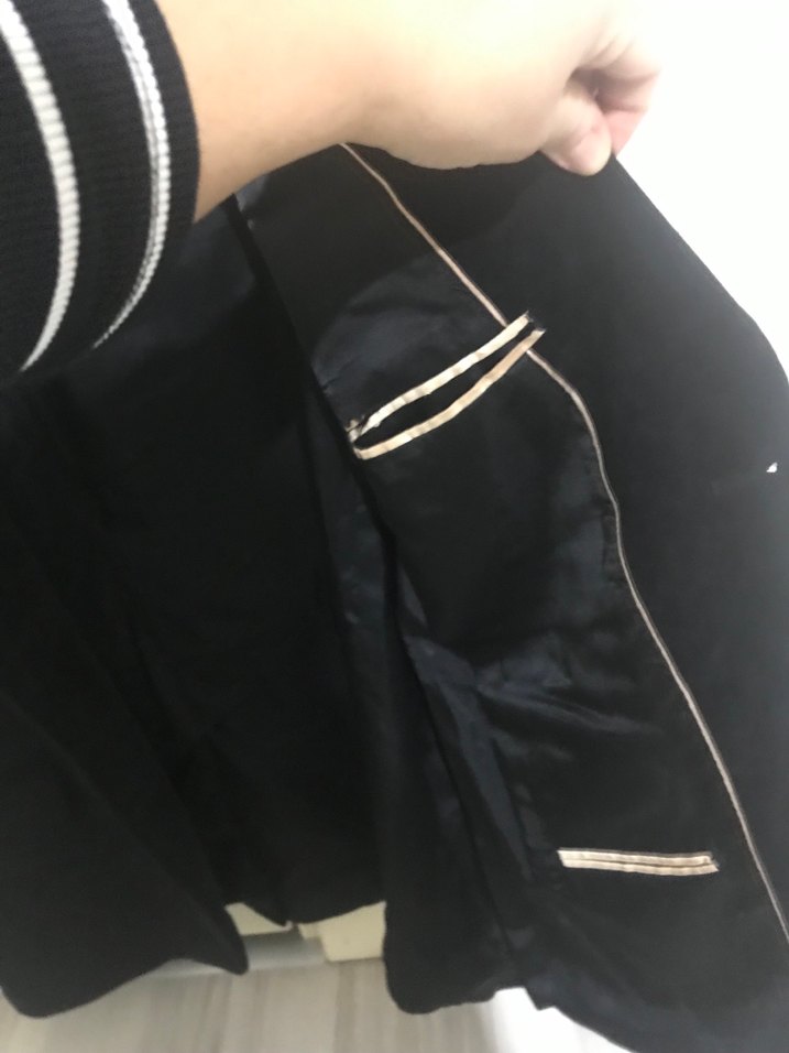 Siyah Erkek Kadife ceket - Görsel 4