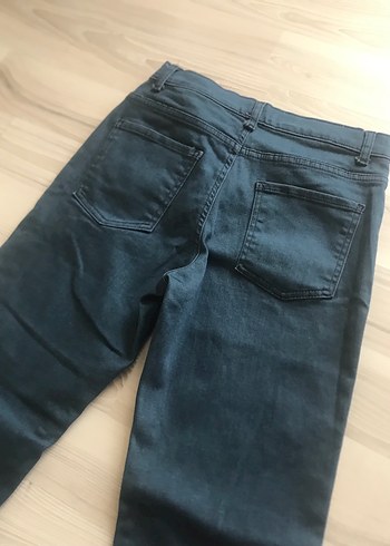 Lacivert kız Çocuk Denim Pantolon - Görsel 4