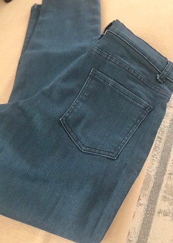 Lacivert kız Çocuk Denim Pantolon - Görsel 6