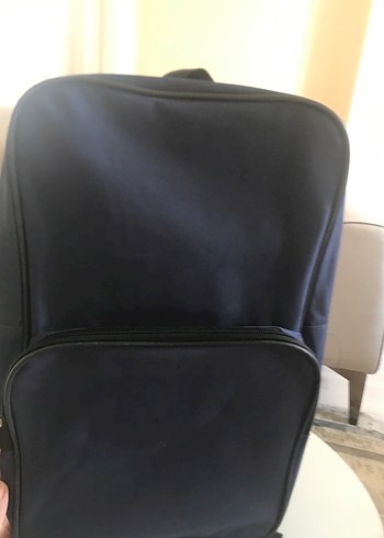 Kadın Lacivert Sade Sırt Çantası