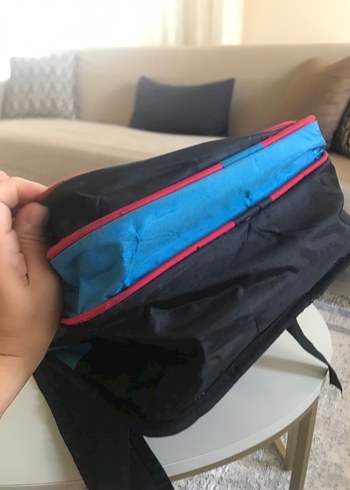 Beden Çocuklar için Renkli Araba Baskılı Okul Çantası