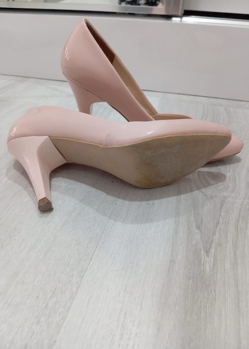 Diğer Pembe Stiletto Topuklu Kadın Ayakkabı