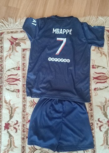 Mavi Kısa Kollu Dar Kesim Erkek Forma Takımı Qatar airways - Görsel 5