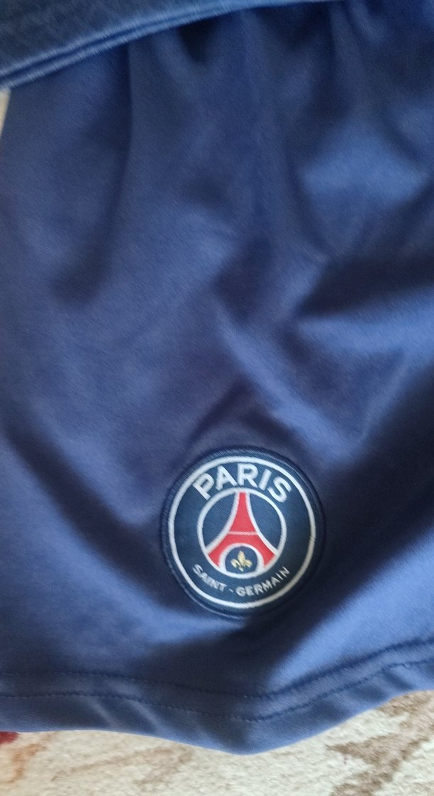 Mavi Kısa Kollu Dar Kesim Erkek Forma Takımı Qatar airways - Görsel 2