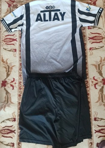 Erkek Kısa Kollu Çizgili Altay forması lisanslı - Görsel 5