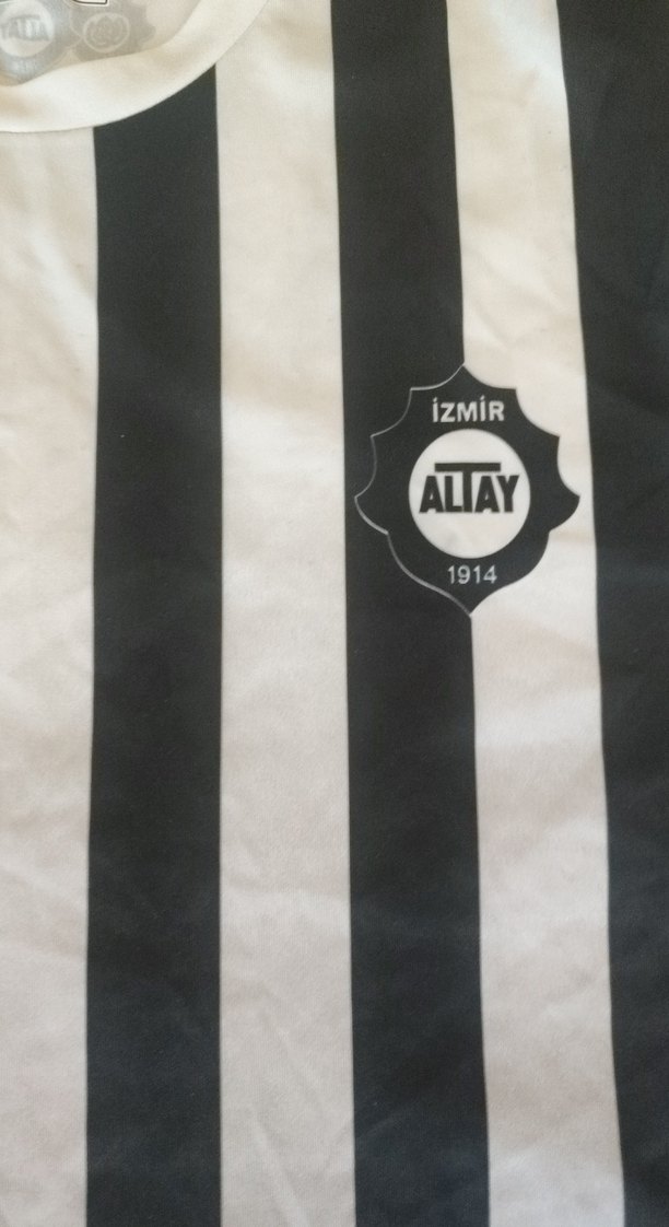 Erkek Kısa Kollu Çizgili Altay forması lisanslı - Görsel 3