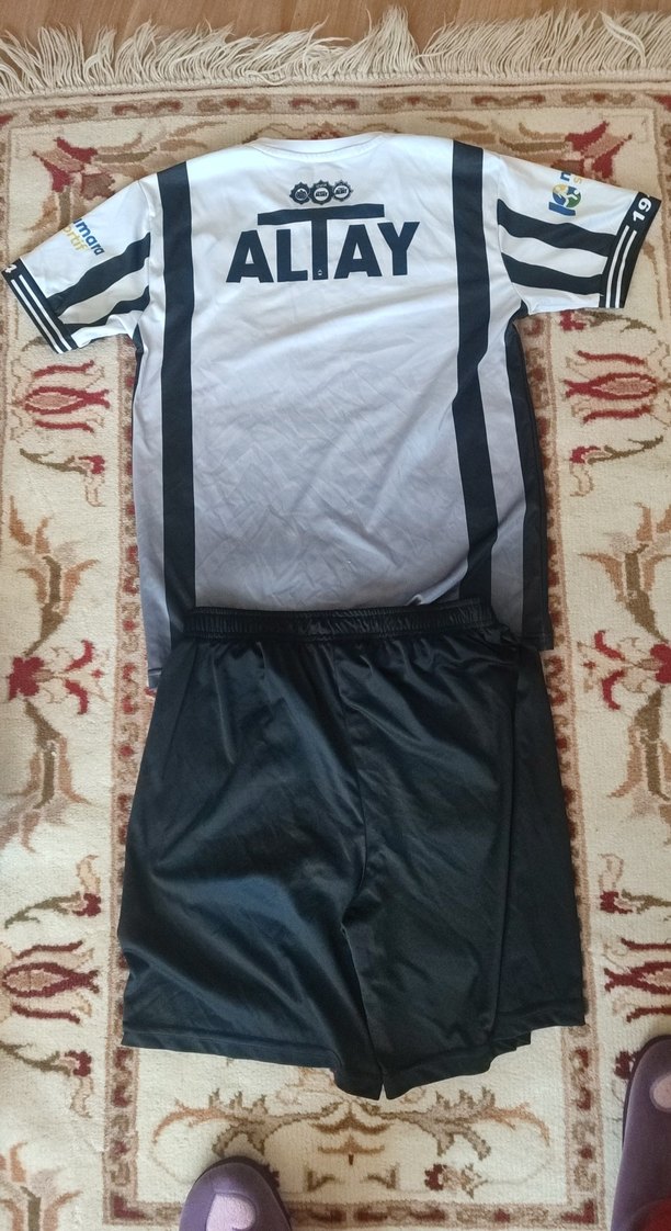 Erkek Kısa Kollu Çizgili Altay forması lisanslı - Görsel 5