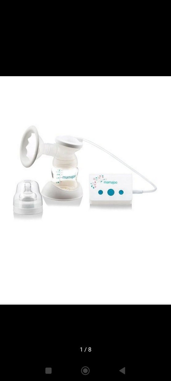 Mamajoo USB Tekli Göğüs Pompası Beyaz - Görsel 5