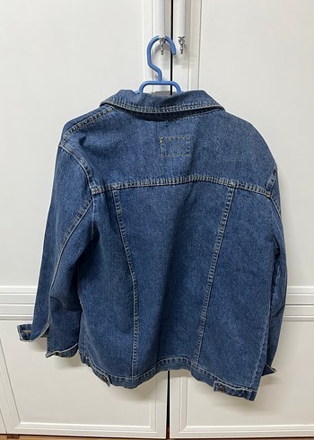 Kadın Mavi Denim Kot Gömlek Ceket - Görsel 2