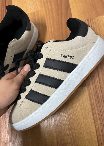 Beyaz Gri Kadın Spor Ayakkabı Wedge Topuklu - Görsel 5